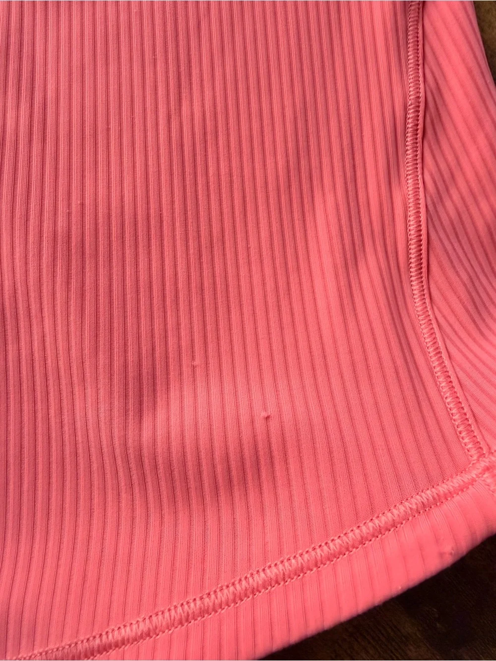 lululemon athletica Coral Ribbed Racerback Tank